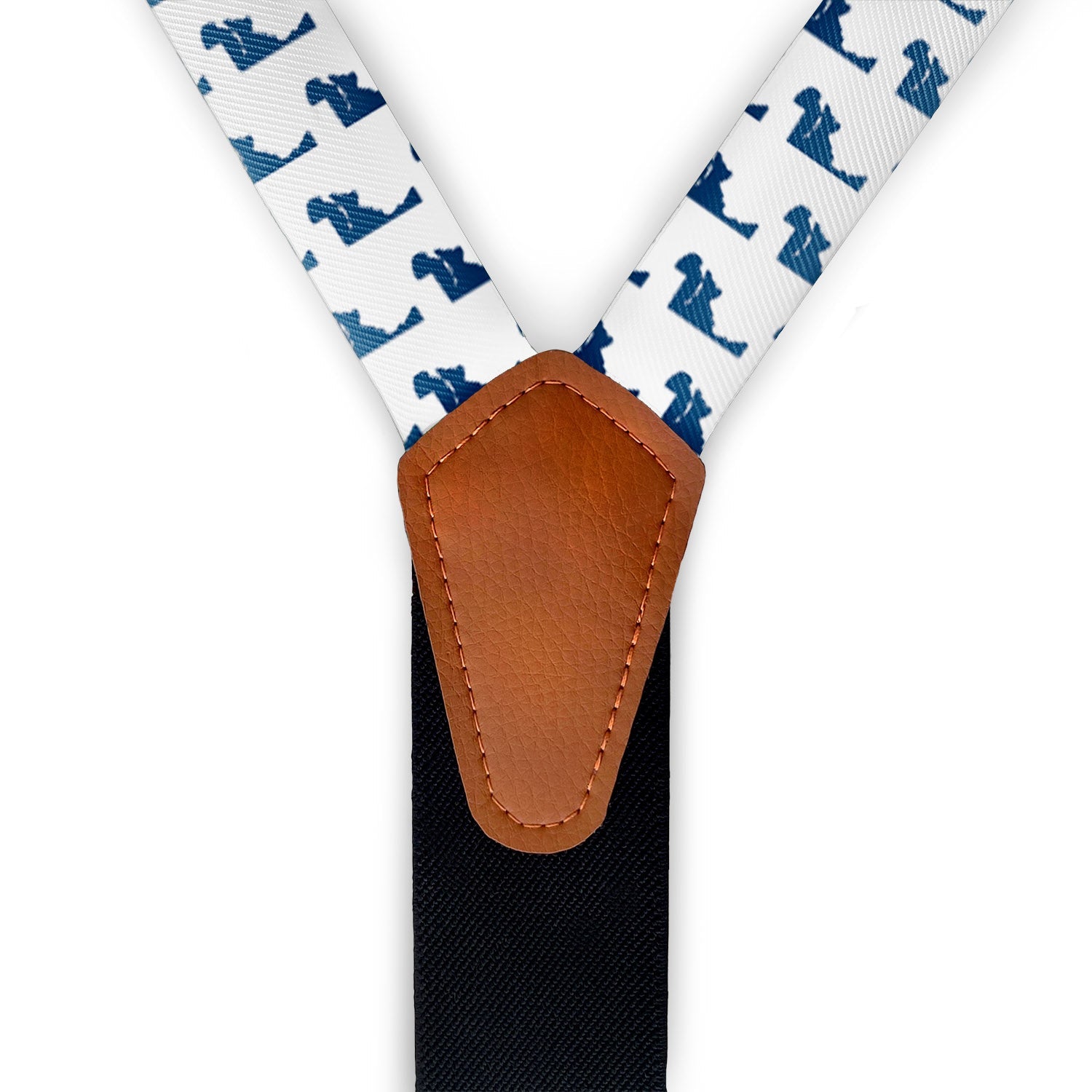 Maryland State Outline Suspenders -  -  - Knotty Tie Co.
