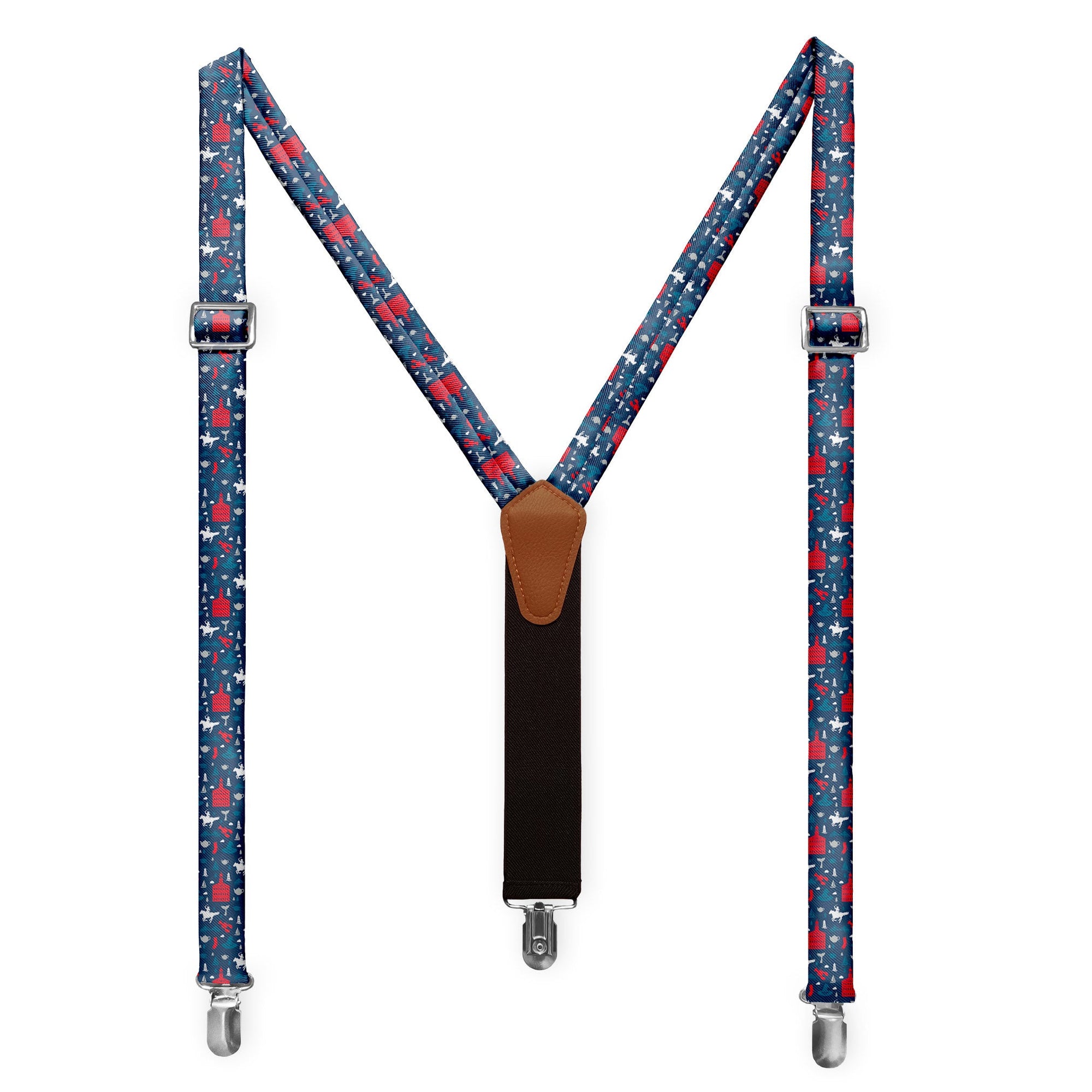 Massachusetts State Heritage Suspenders -  -  - Knotty Tie Co.