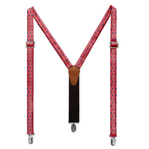 Mississippi State Outline Suspenders -  -  - Knotty Tie Co.