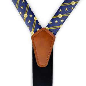 Nautical Stripe Suspenders -  -  - Knotty Tie Co.