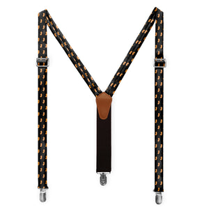 New Jersey State Outline Suspenders -  -  - Knotty Tie Co.