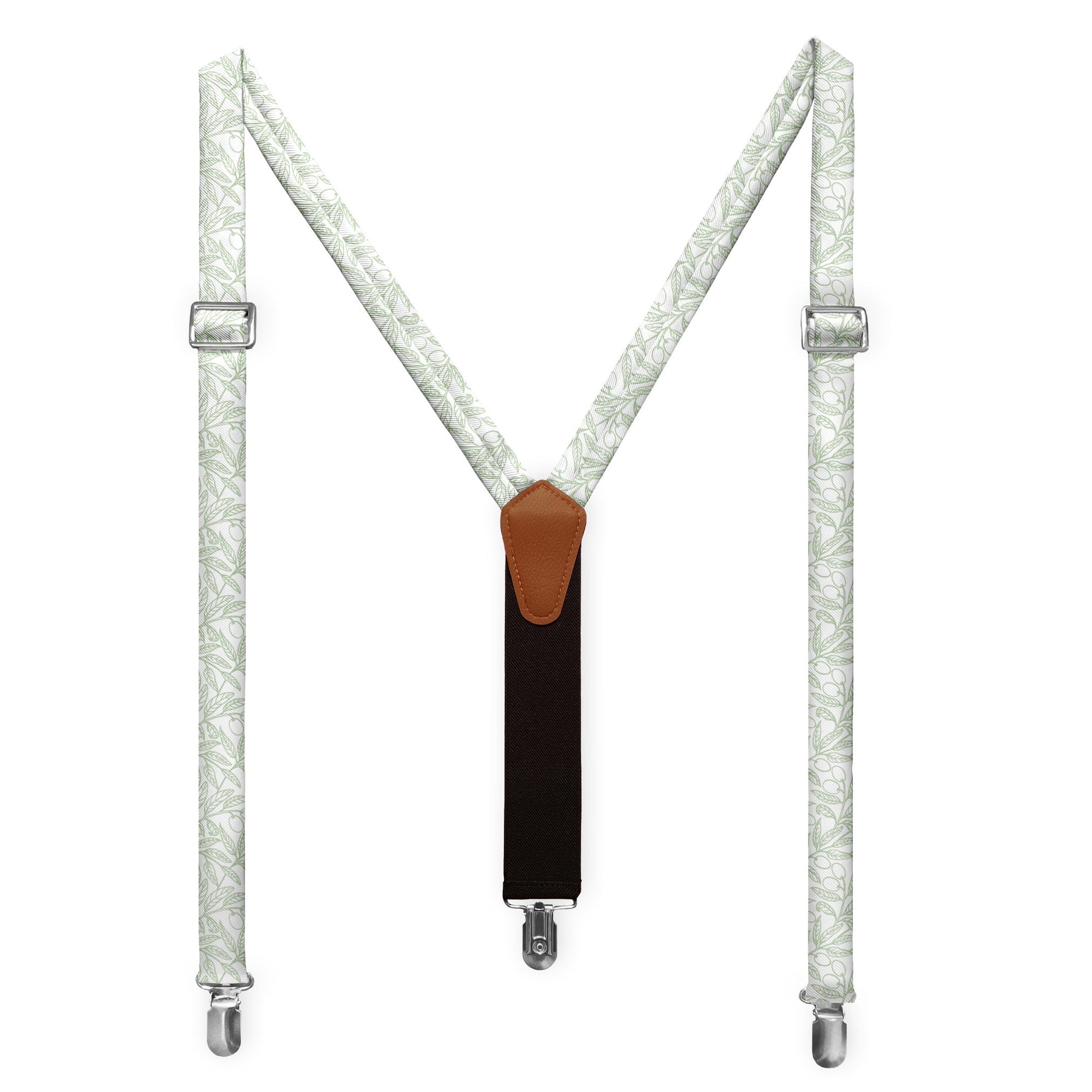 Olive Branch Suspenders -  -  - Knotty Tie Co.