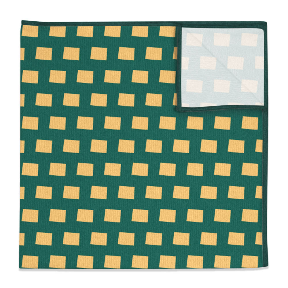 Wyoming State Outline Pocket Square -  -  - Knotty Tie Co.