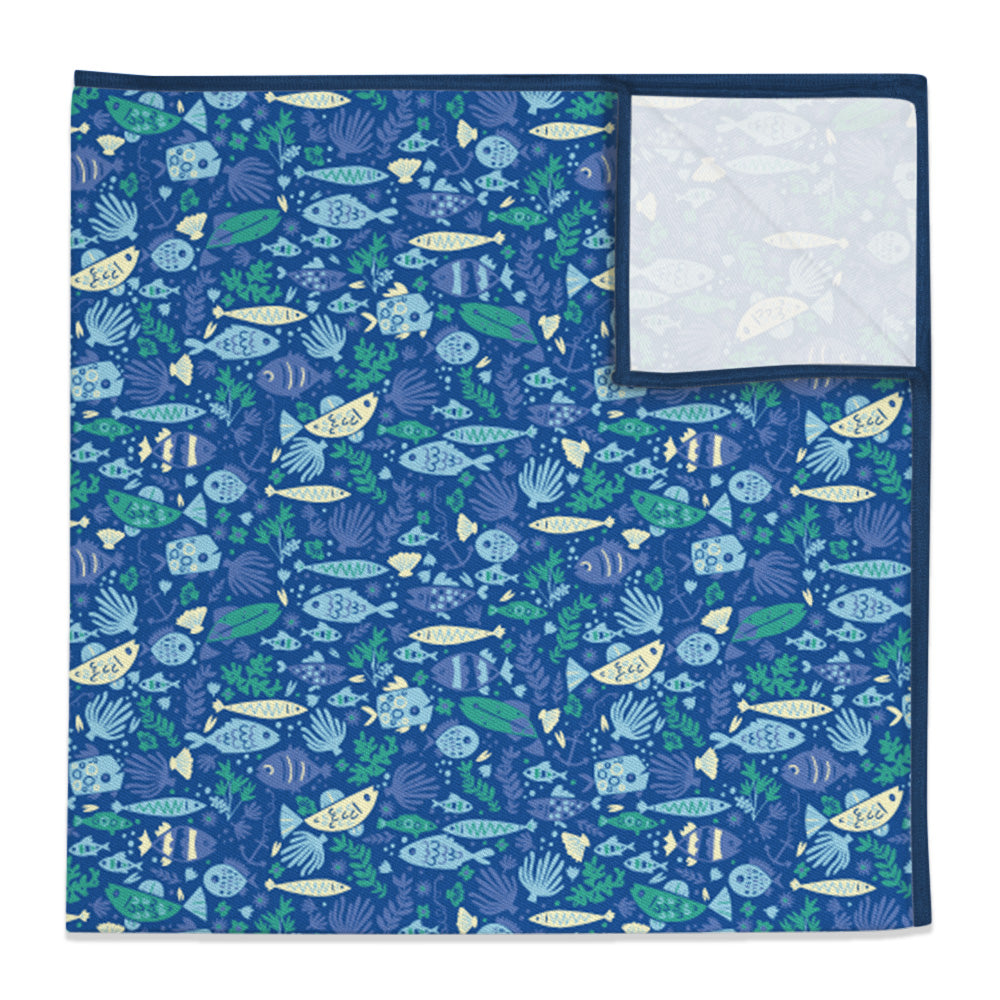 Below the Sea Pocket Square -  -  - Knotty Tie Co.