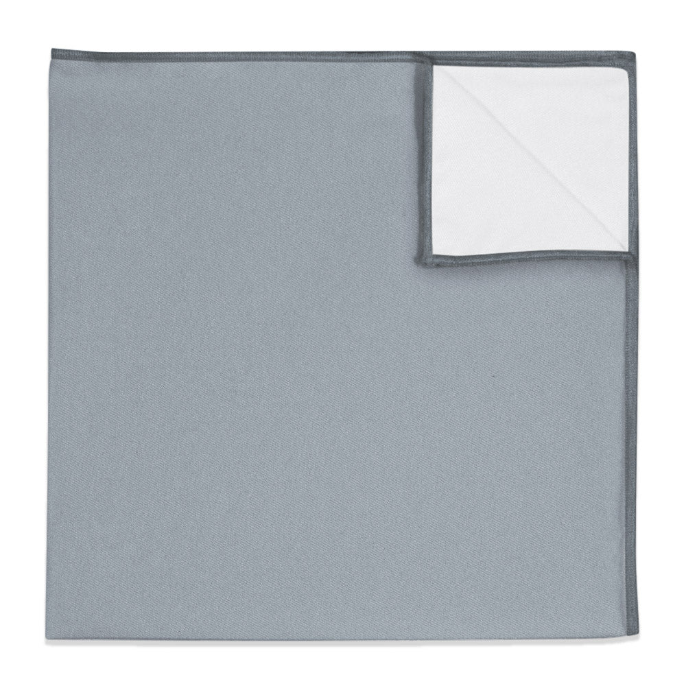 Azazie Dolphin Grey Pocket Square - 12" Square -  - Knotty Tie Co.