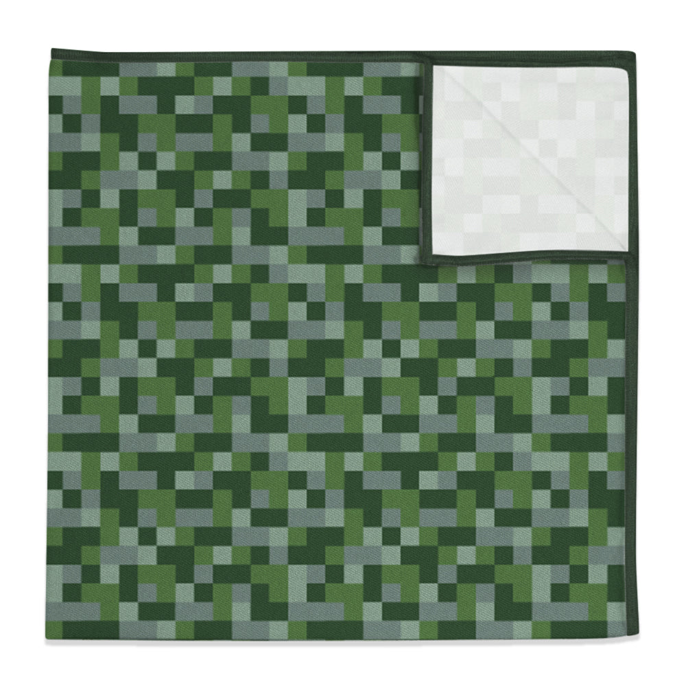 Blur Geometric Pocket Square - 12" Square -  - Knotty Tie Co.