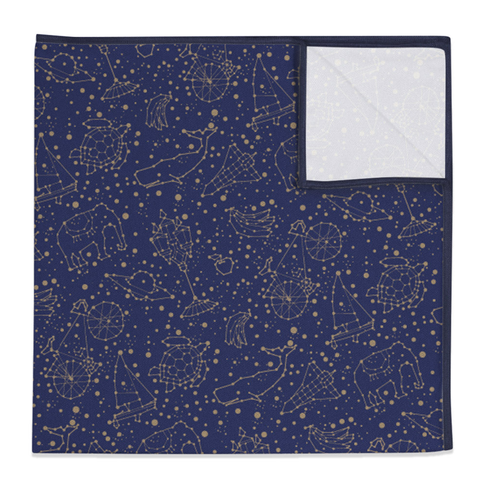 Constellation Pocket Square - 12" Square -  - Knotty Tie Co.