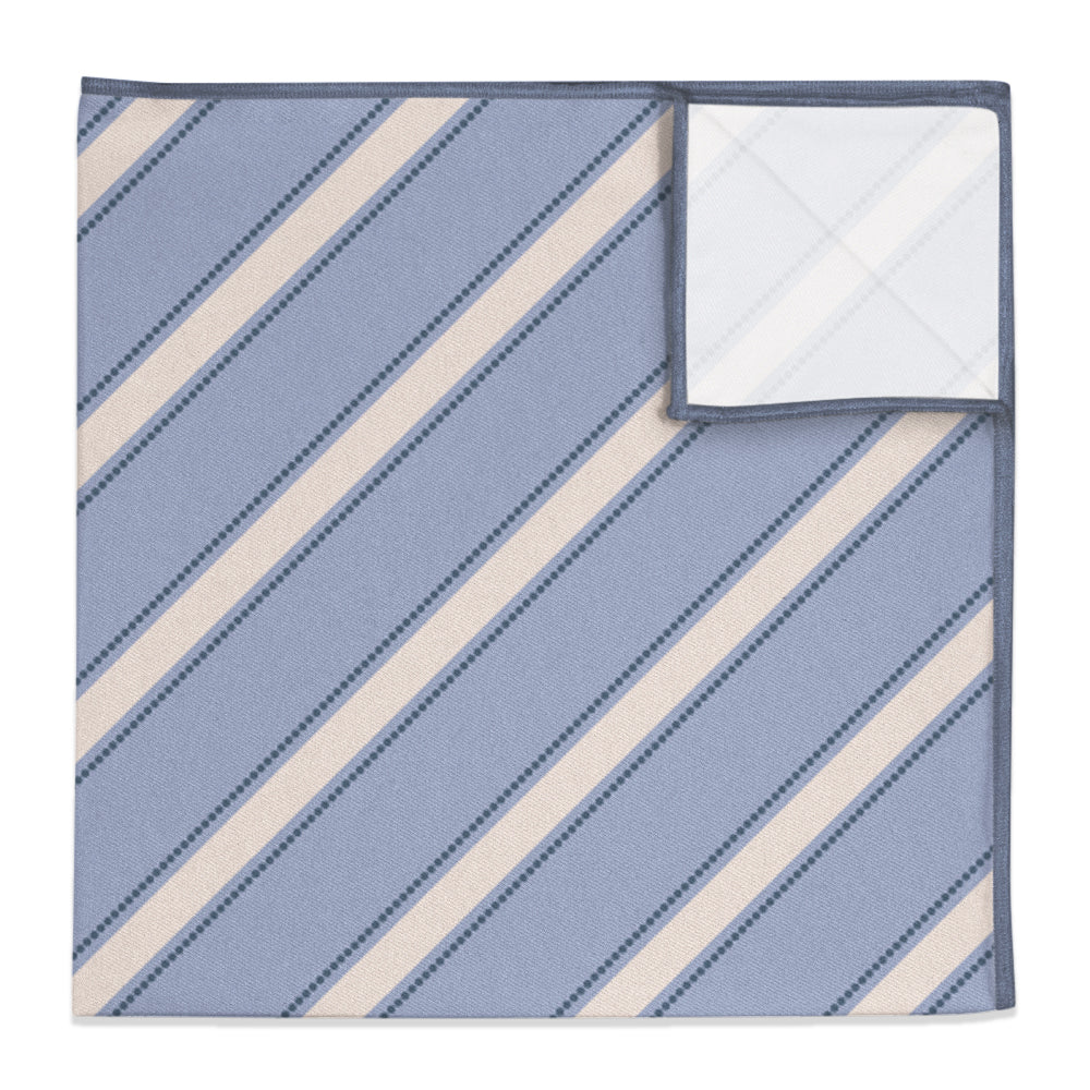 Fox Stripe Pocket Square - 12" Square -  - Knotty Tie Co.