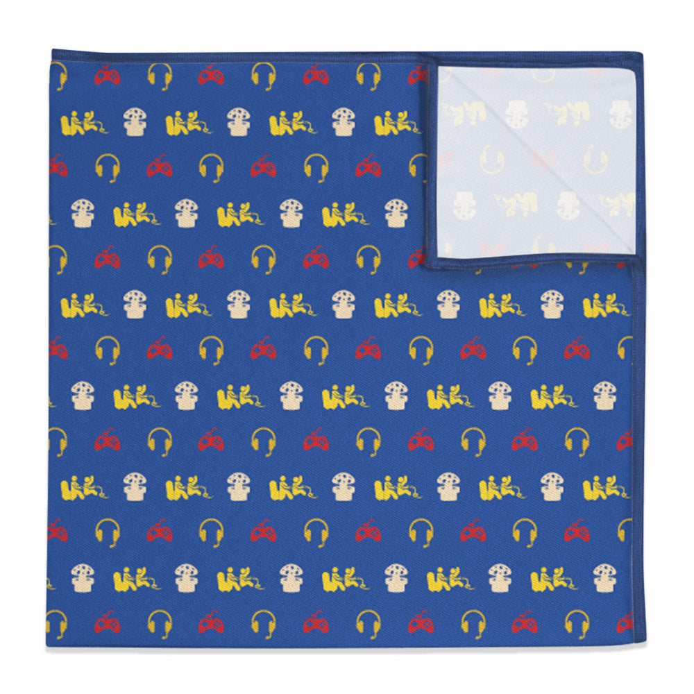 Gaming with Friends Pocket Square - 12" Square -  - Knotty Tie Co.