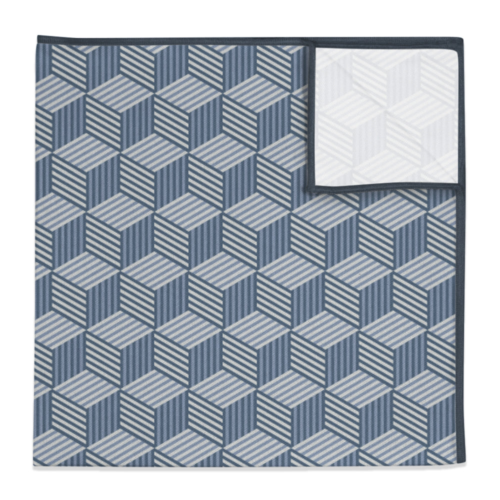 Hexagon Wild Pocket Square - 12" Square -  - Knotty Tie Co.