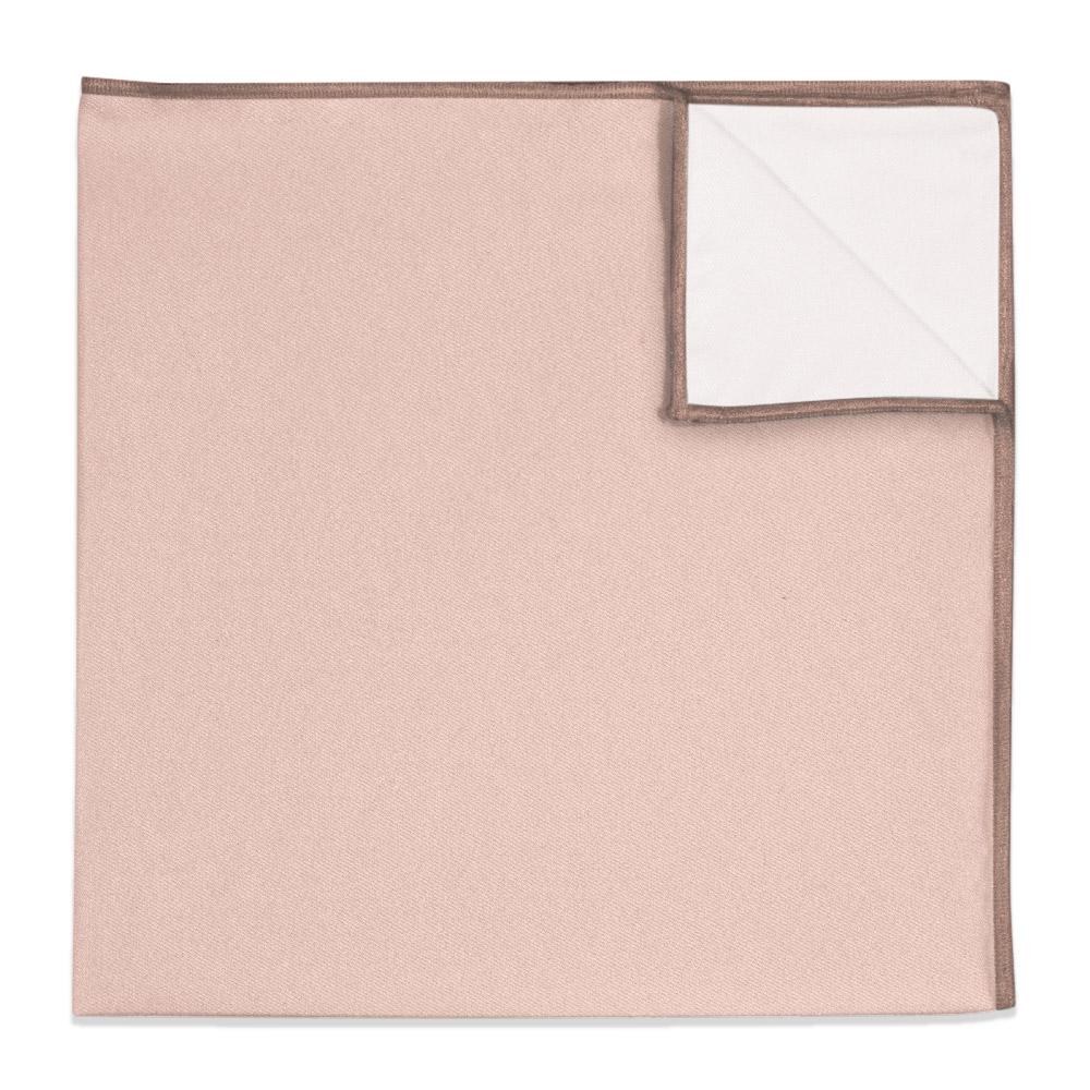 Solid KT Blush Pink Pocket Square - 12" Square -  - Knotty Tie Co.