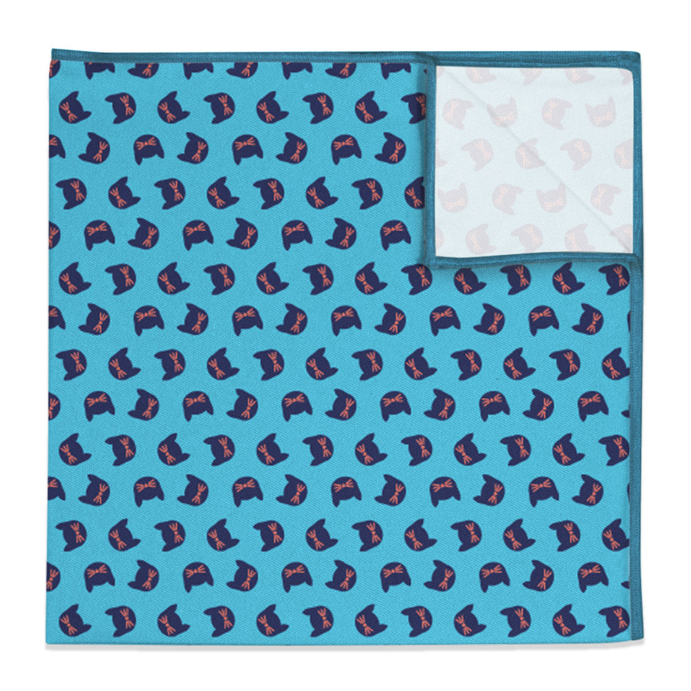Kitty Cats Pocket Square - 12" Square -  - Knotty Tie Co.
