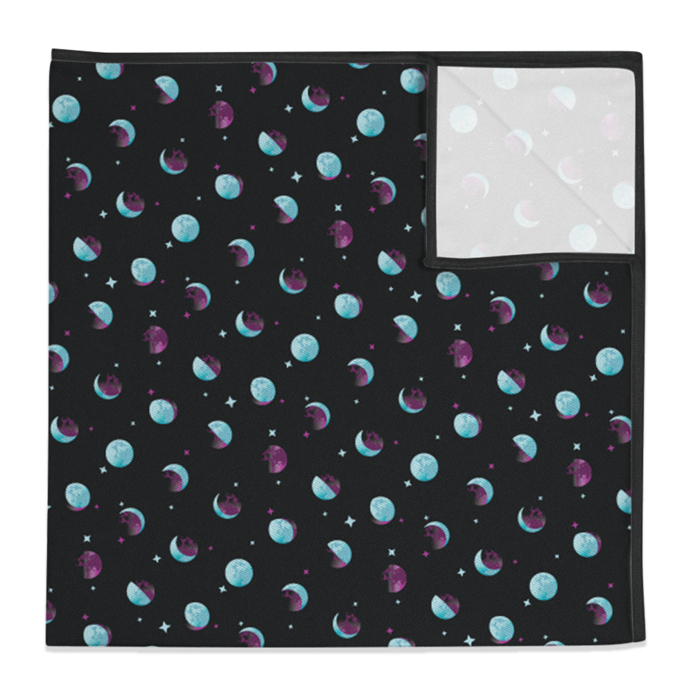 Mini Moons Space Pocket Square - 12" Square -  - Knotty Tie Co.