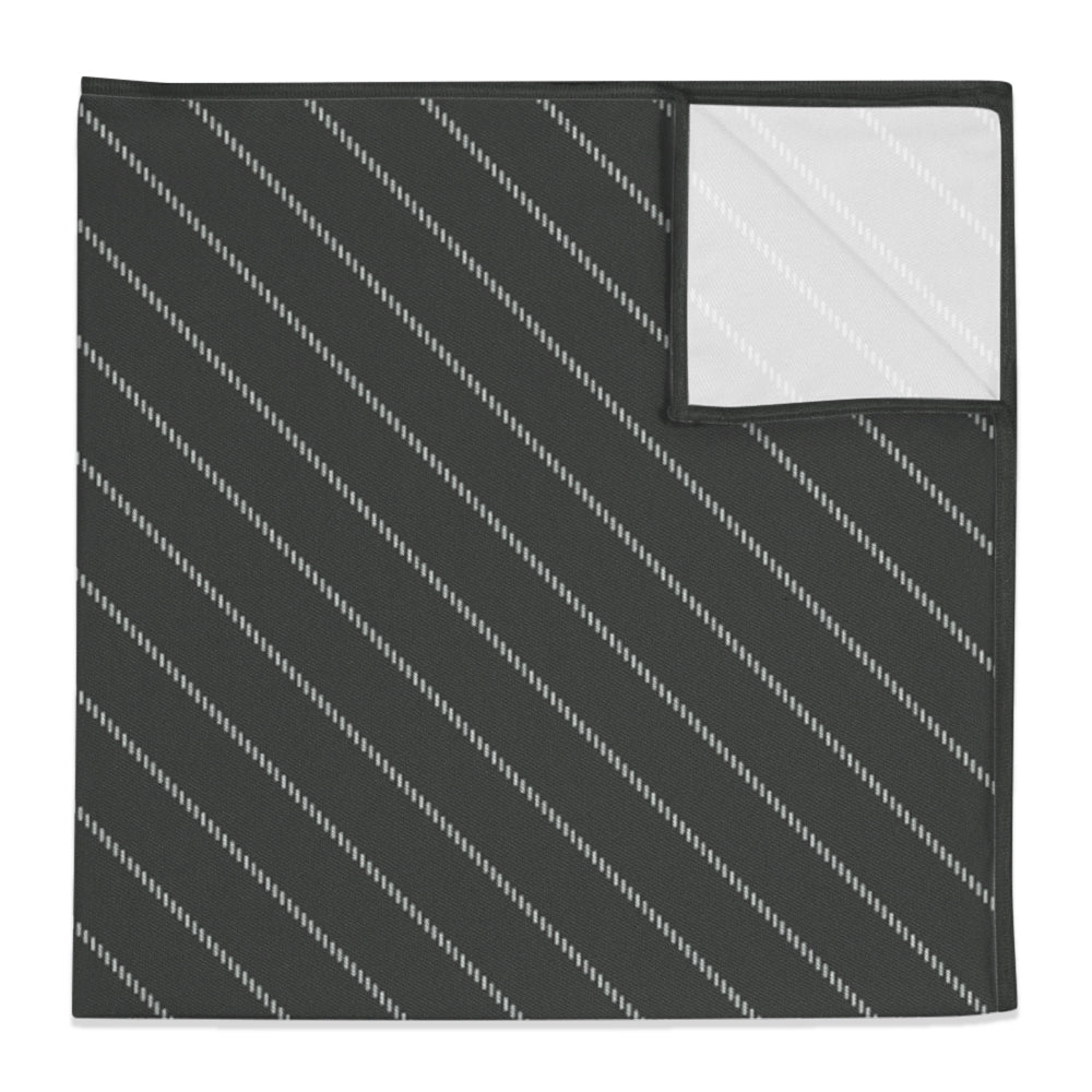 Pin Stripe Pocket Square - 12" Square -  - Knotty Tie Co.