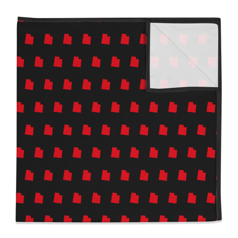 Utah State Outline Pocket Square - 12" Square -  - Knotty Tie Co.