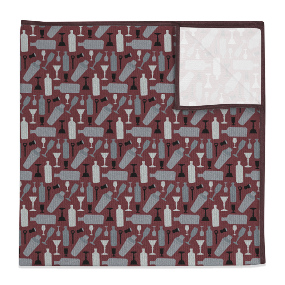 Cocktail Pocket Square - 12" Square -  - Knotty Tie Co.