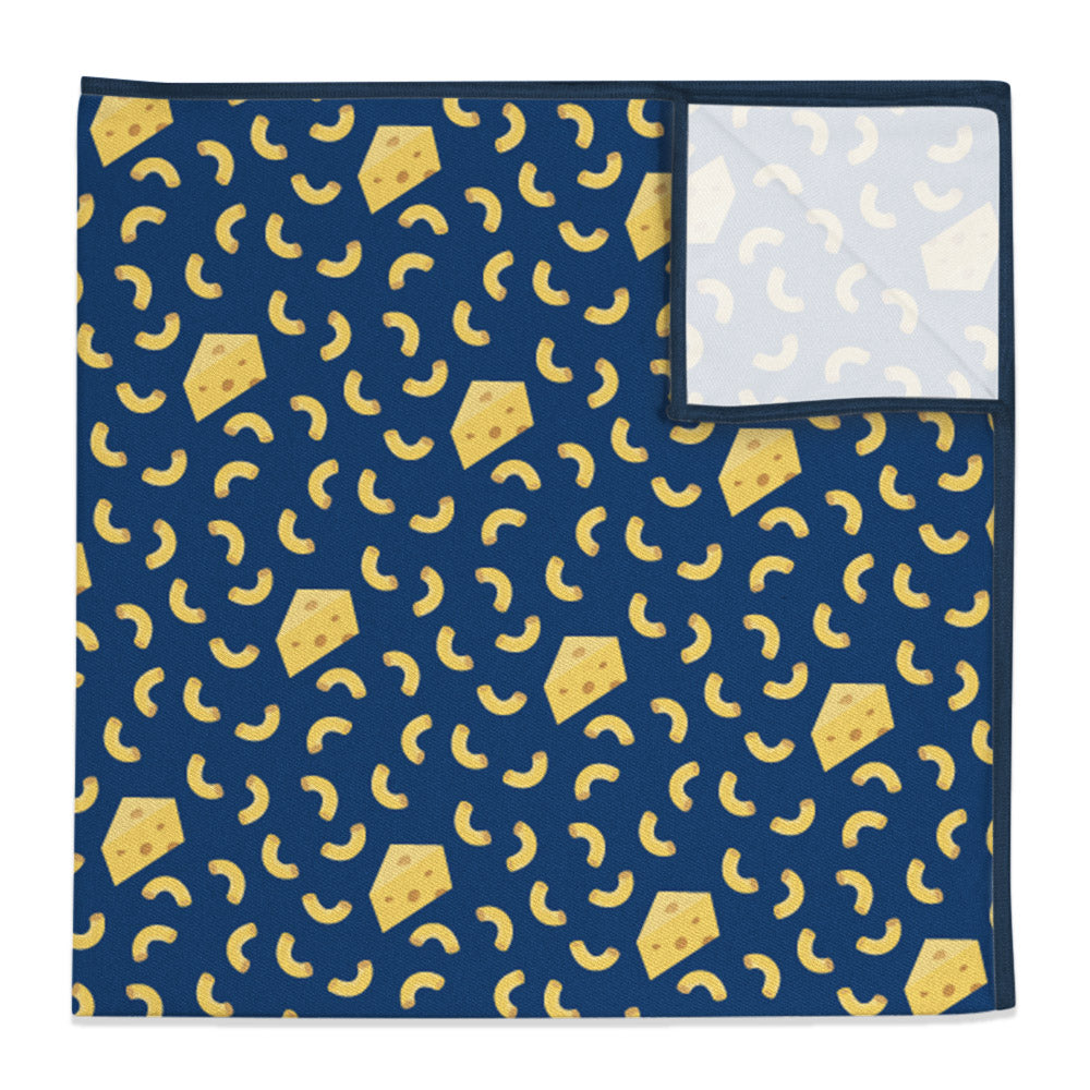 Mac N Cheese Pocket Square - 12" Square -  - Knotty Tie Co.
