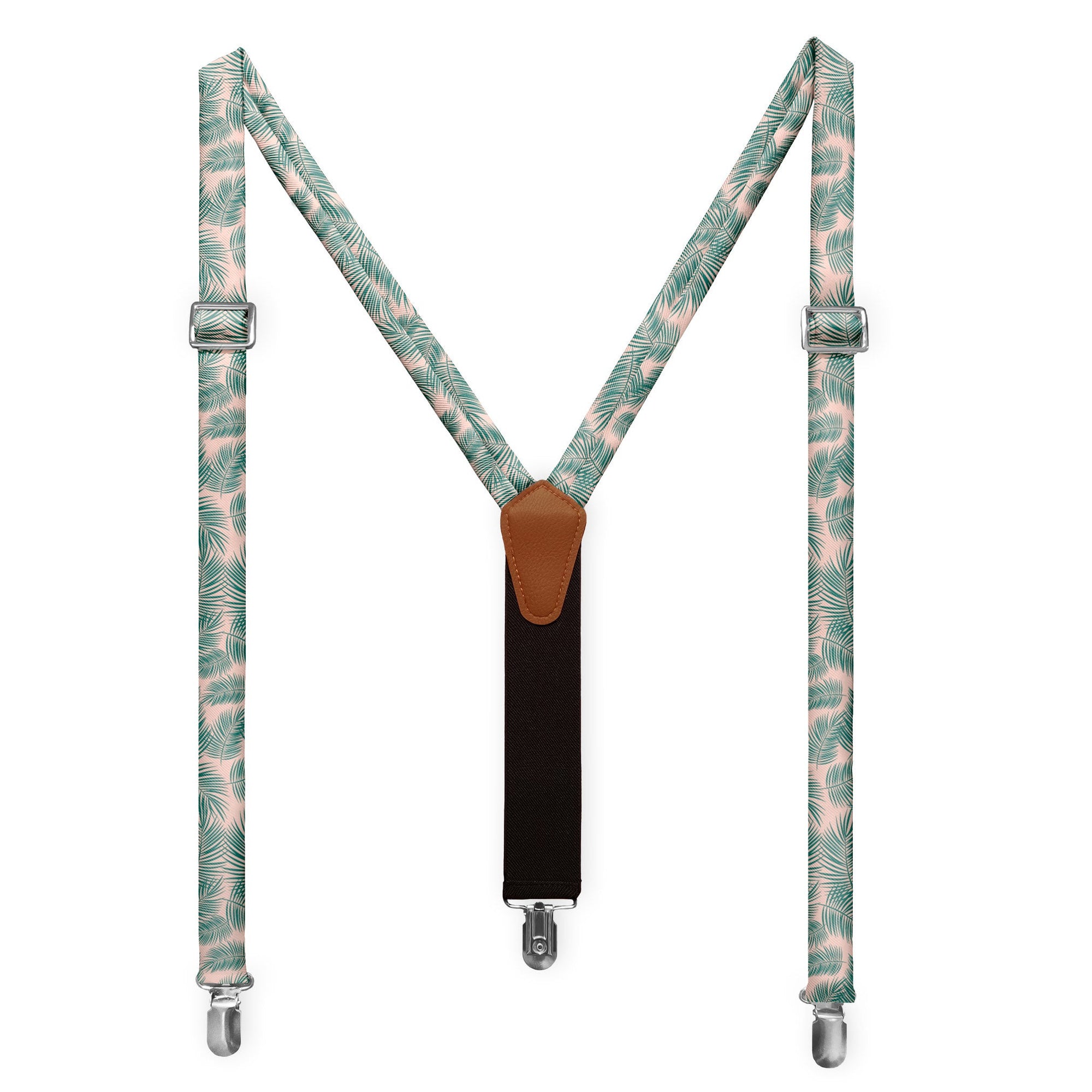 Palm Leaves Suspenders -  -  - Knotty Tie Co.