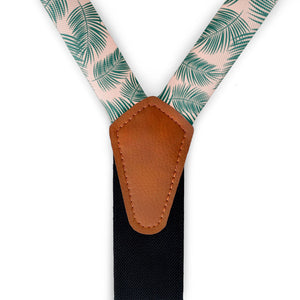 Palm Leaves Suspenders -  -  - Knotty Tie Co.