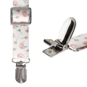 Peonies Floral Suspenders -  -  - Knotty Tie Co.