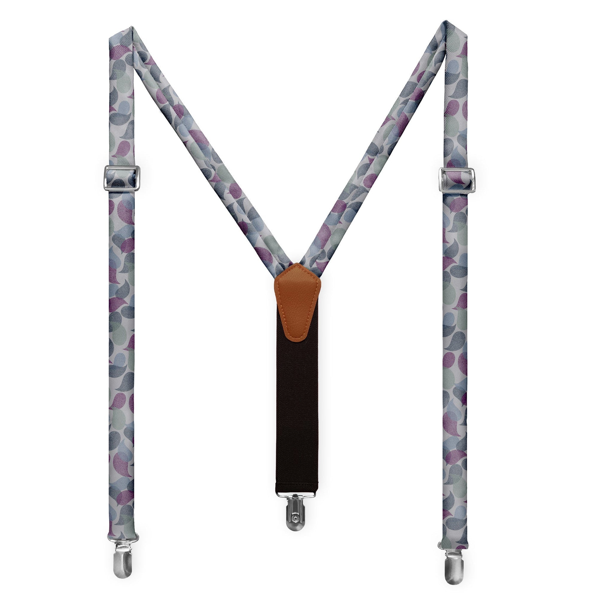 Petal Paisley Suspenders -  -  - Knotty Tie Co.
