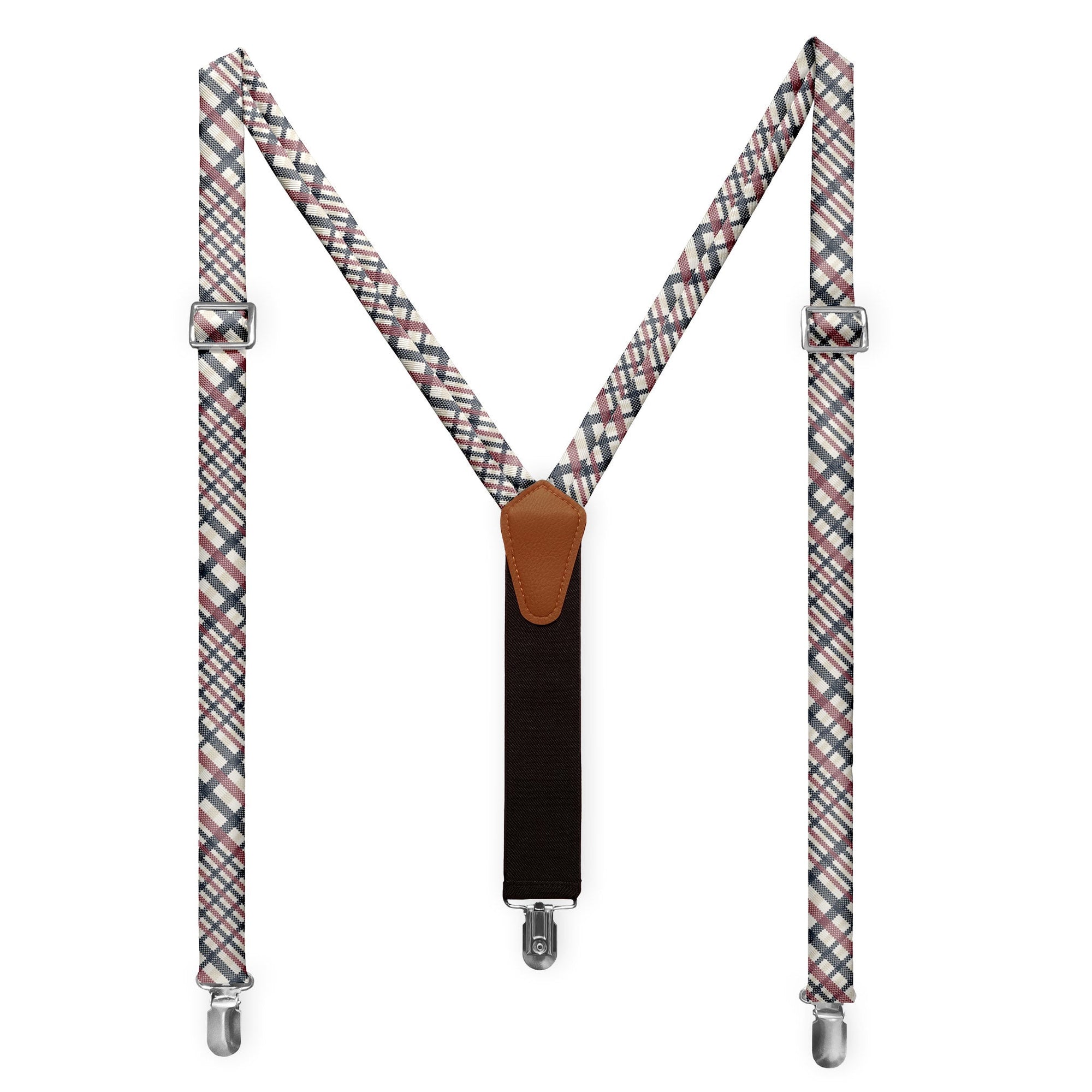 Potter Plaid Suspenders -  -  - Knotty Tie Co.