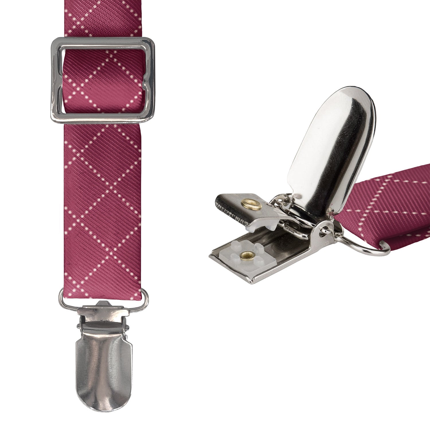 Quilted Plaid Suspenders -  -  - Knotty Tie Co.