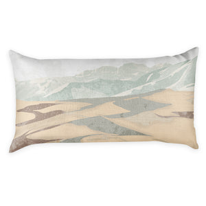Great Sand Dunes Abstract Lumbar Pillow -  -  - Knotty Tie Co.