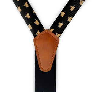 Rhode Island State Outline Suspenders -  -  - Knotty Tie Co.