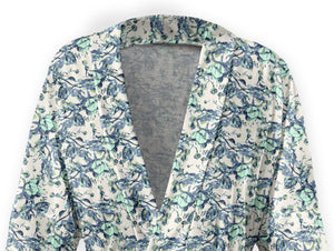 Abstract Floral Robe -  -  - Knotty Tie Co.
