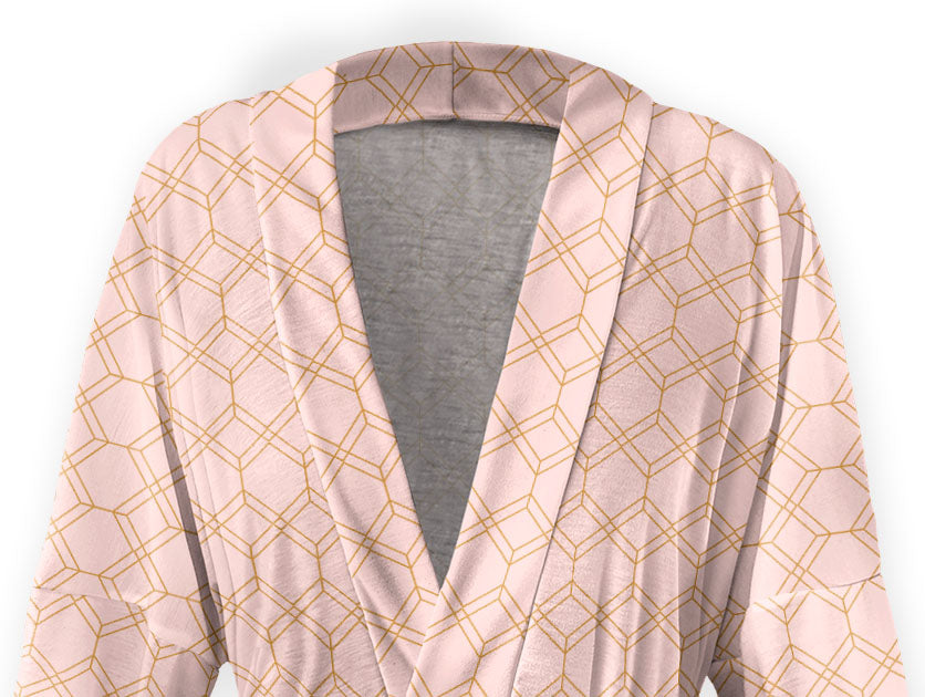 Arcadia Geometric Robe -  -  - Knotty Tie Co.
