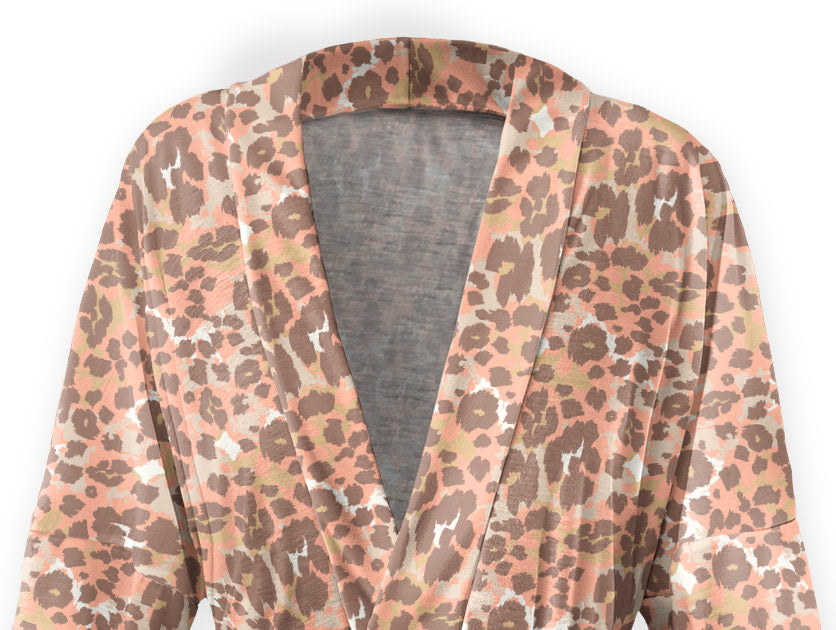 Cheetah Robe -  -  - Knotty Tie Co.