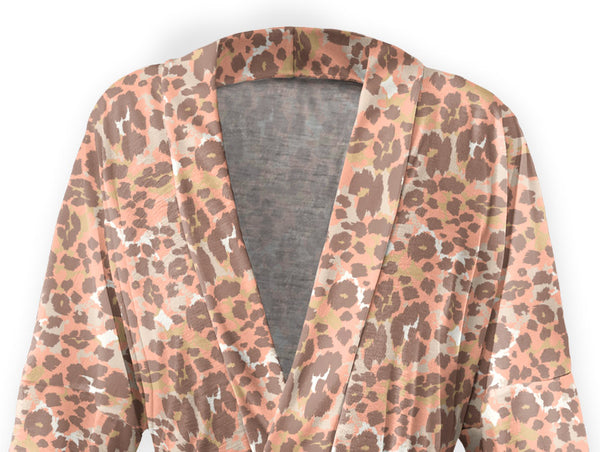 Cheetah Robe - Knotty Tie Co.