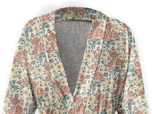 Cooper Floral Robe -  -  - Knotty Tie Co.