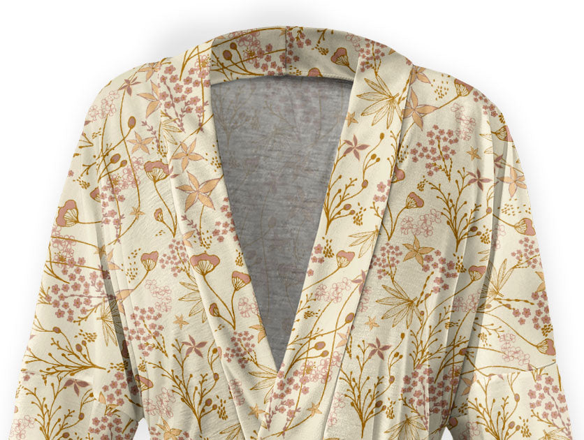 Frankie Floral Robe -  -  - Knotty Tie Co.