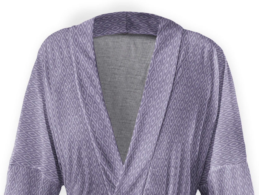 Ikat Diamond Robe - Front - Knotty Tie Co.