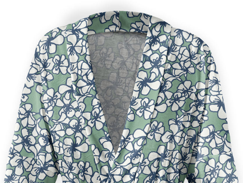 Soulful Floral Robe -  -  - Knotty Tie Co.