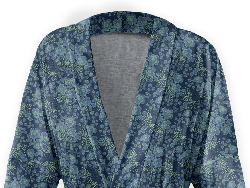 Woodland Floral Robe -  -  - Knotty Tie Co.