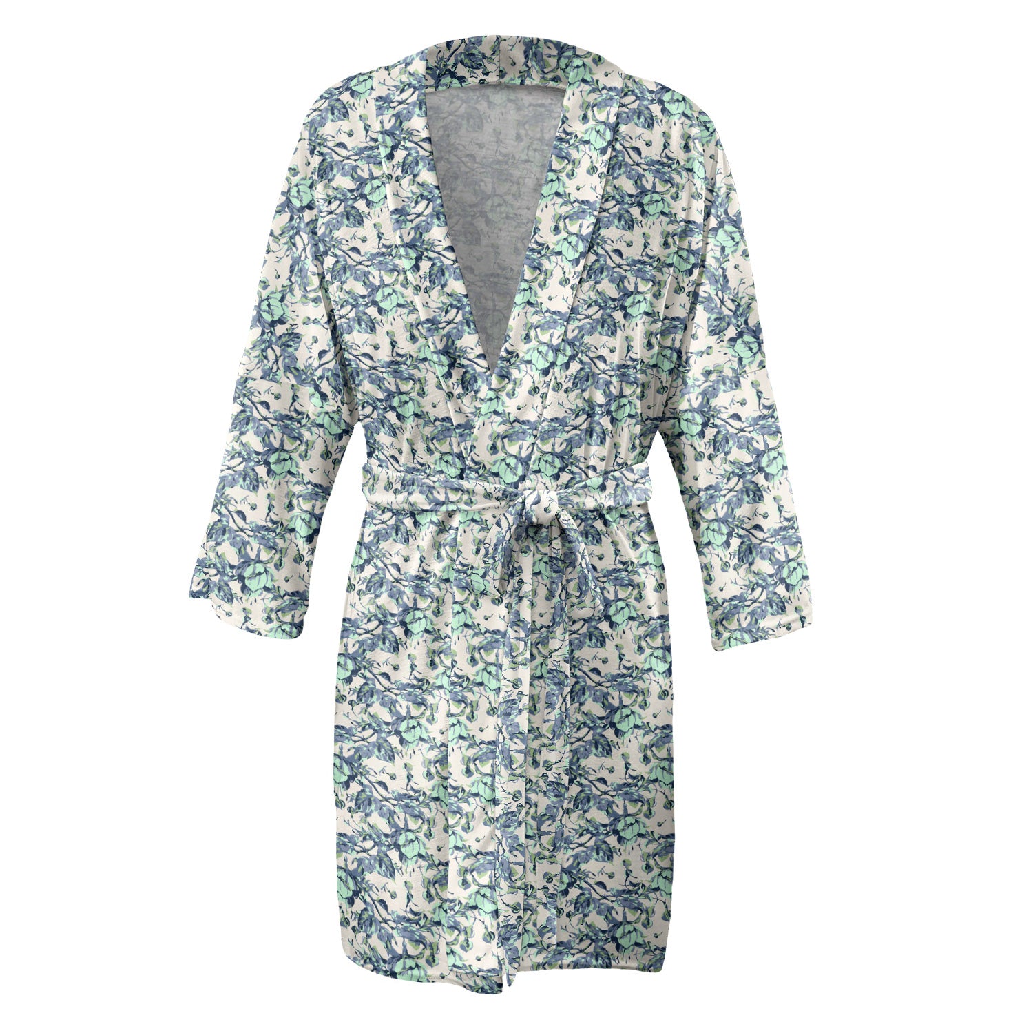 Abstract Floral Robe -  -  - Knotty Tie Co.