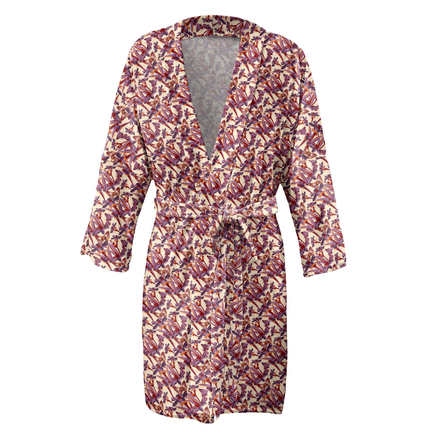Butterfly Floral Robe -  -  - Knotty Tie Co.