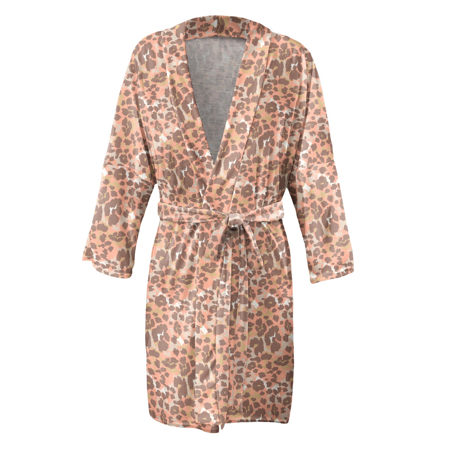 Cheetah robe with hood cheap