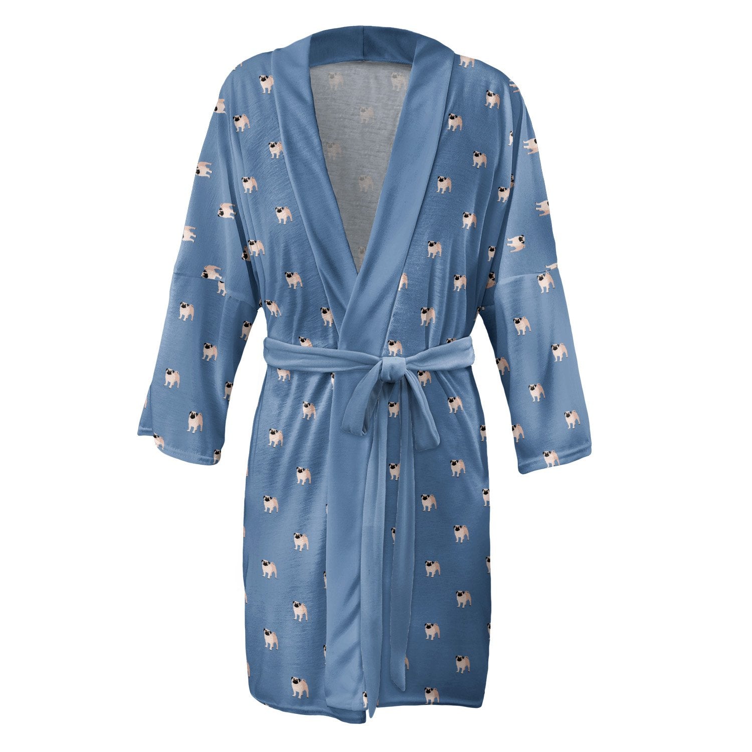 Pug Robe - Front - Knotty Tie Co.