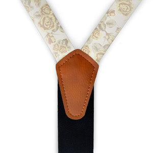 Rose Bud Floral Suspenders -  -  - Knotty Tie Co.