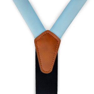Solid KT Light Blue Suspenders -  -  - Knotty Tie Co.