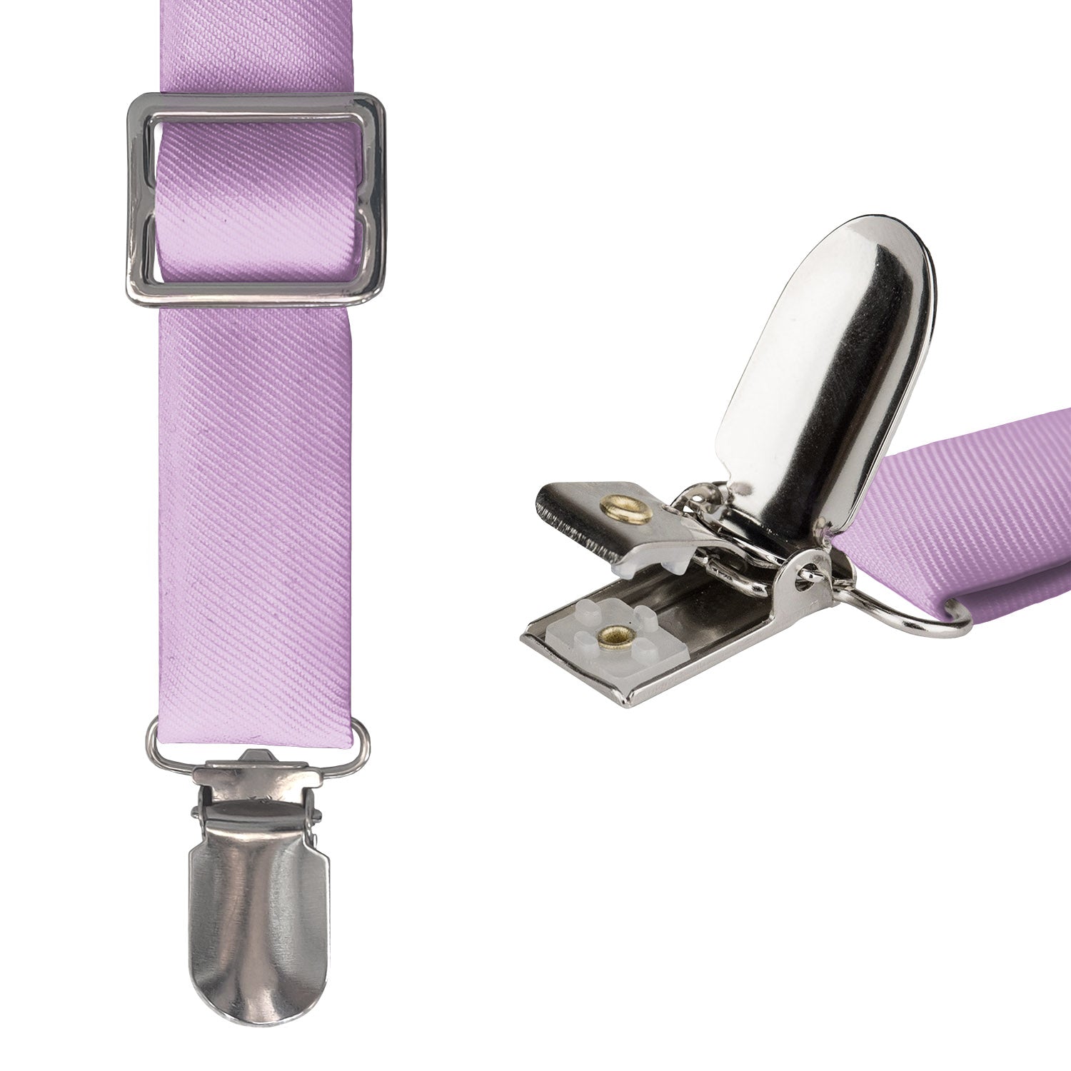 Solid KT Light Purple Suspenders -  -  - Knotty Tie Co.