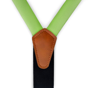 Solid KT Lime Suspenders -  -  - Knotty Tie Co.