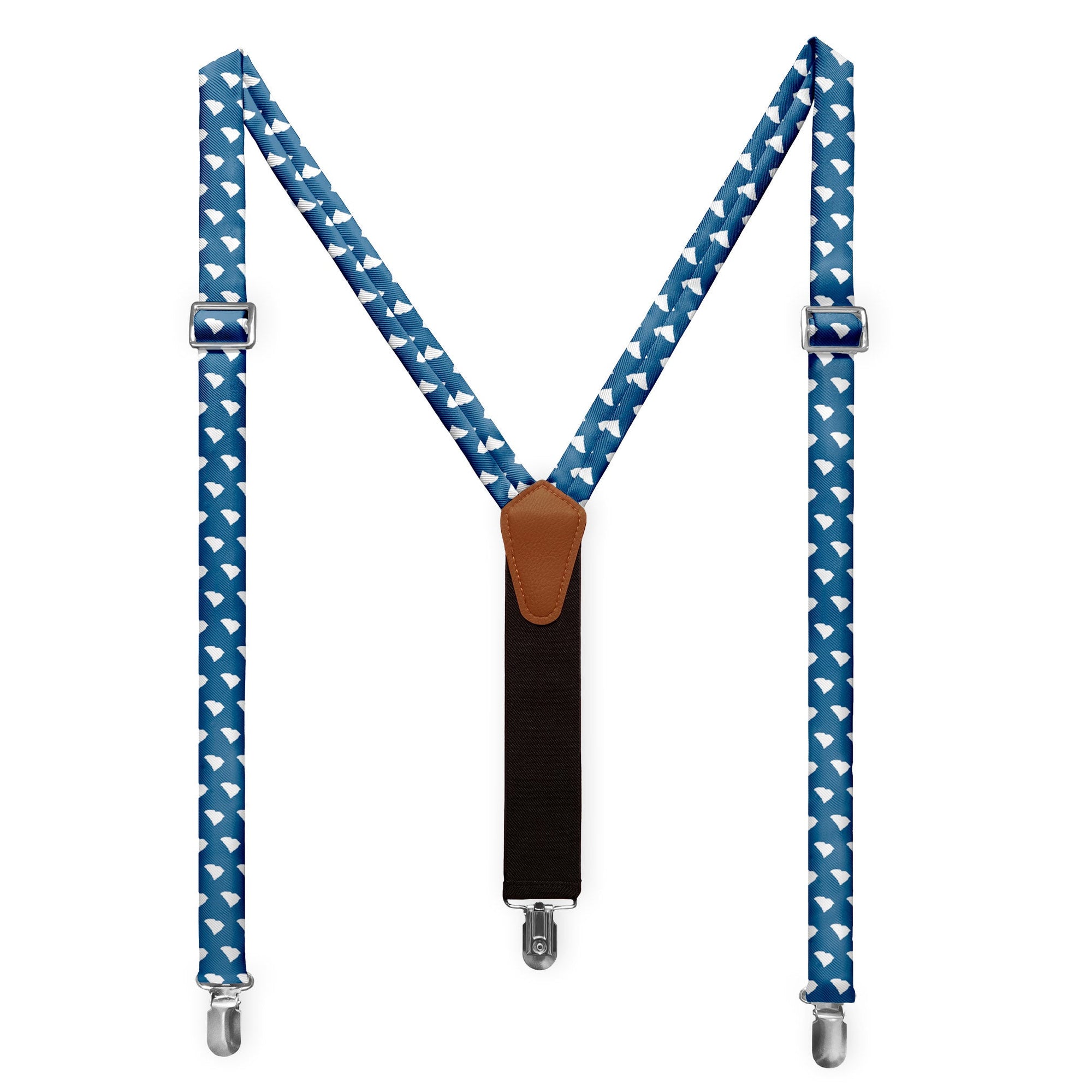 South Carolina State Outline Suspenders -  -  - Knotty Tie Co.