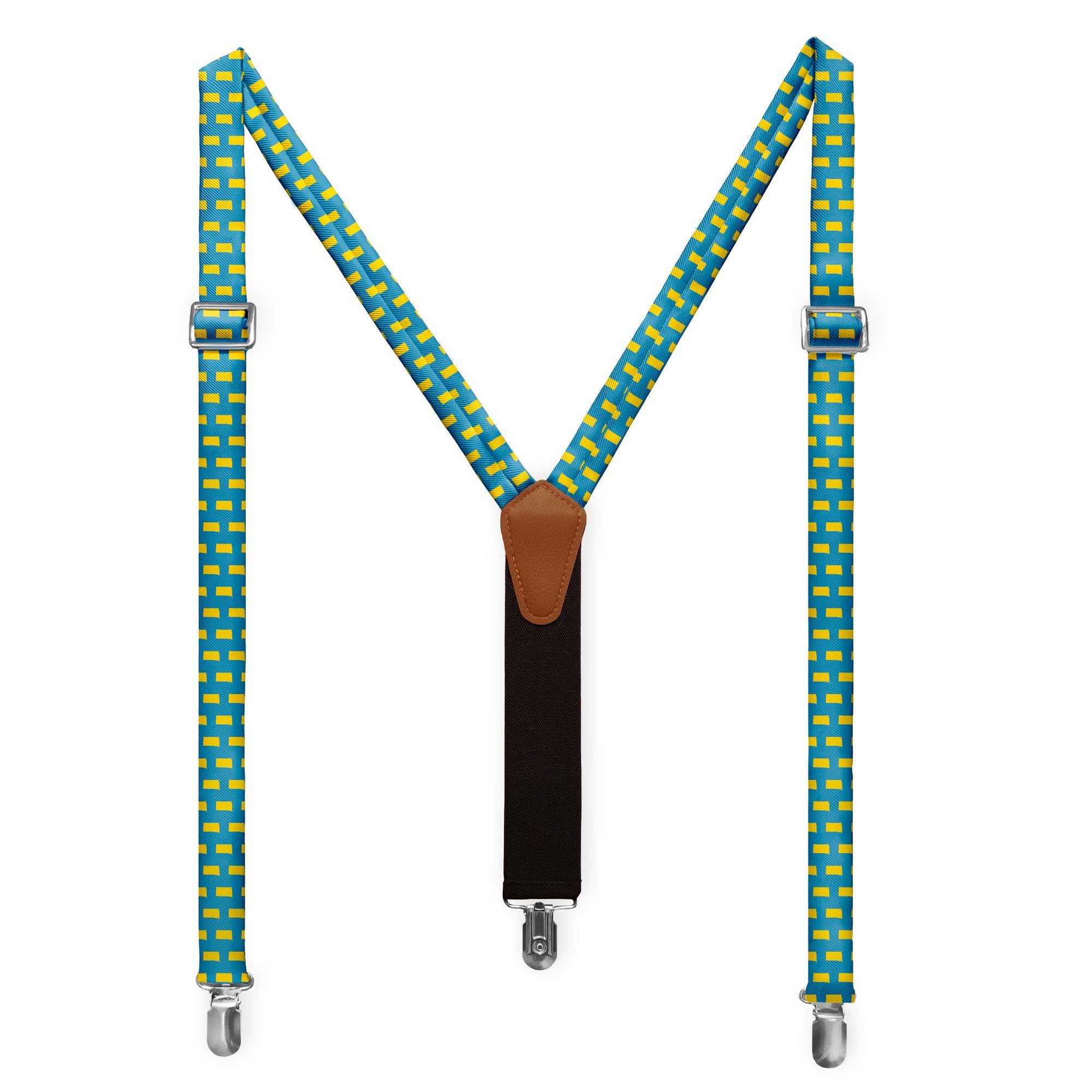 South Dakota State Outline Suspenders -  -  - Knotty Tie Co.