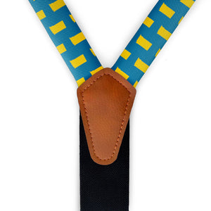 South Dakota State Outline Suspenders -  -  - Knotty Tie Co.
