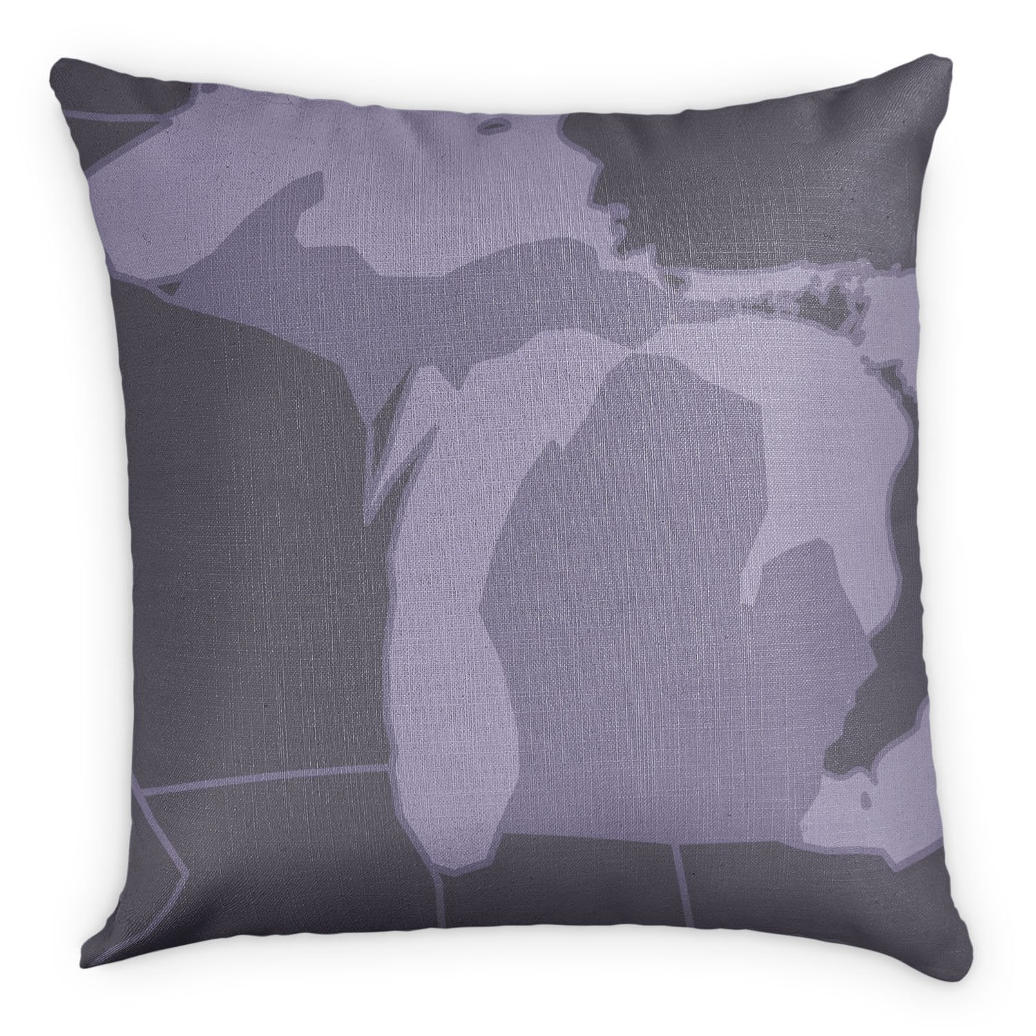 Michigan Square Pillow - Linen -  - Knotty Tie Co.